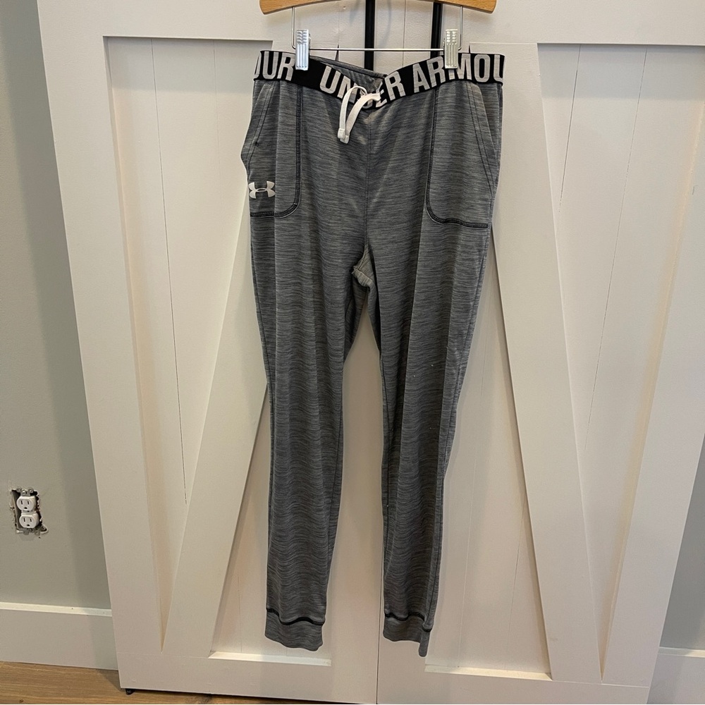 Under Armour Kids youth XL Gray Joggers